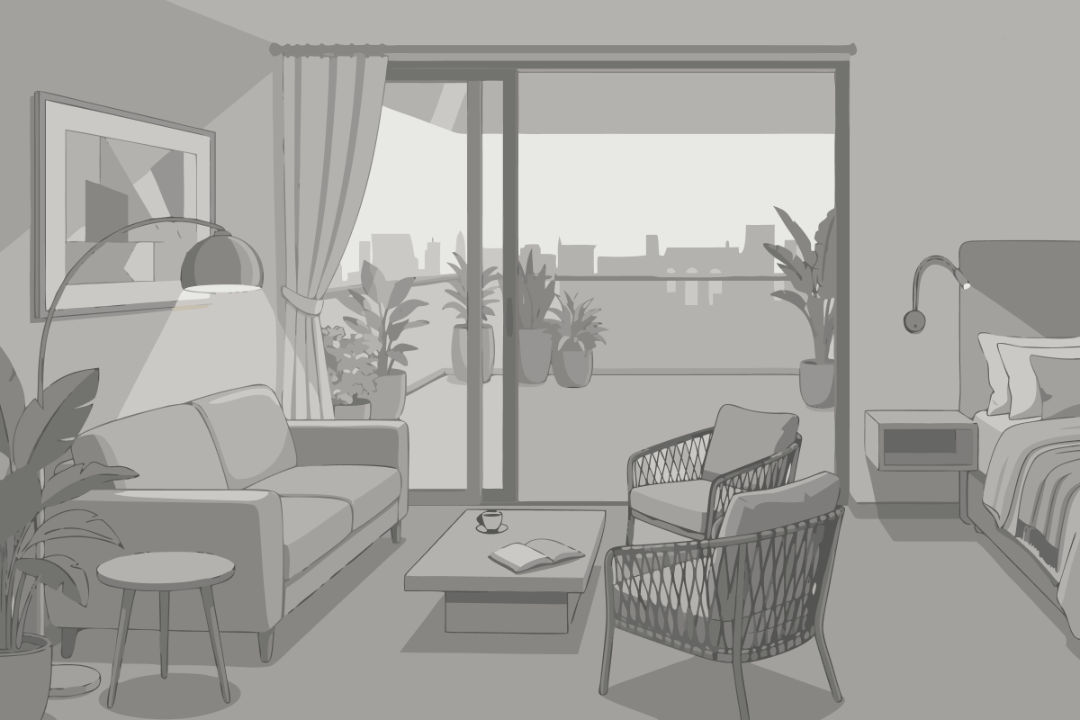Deluxe Double Room with Balcony